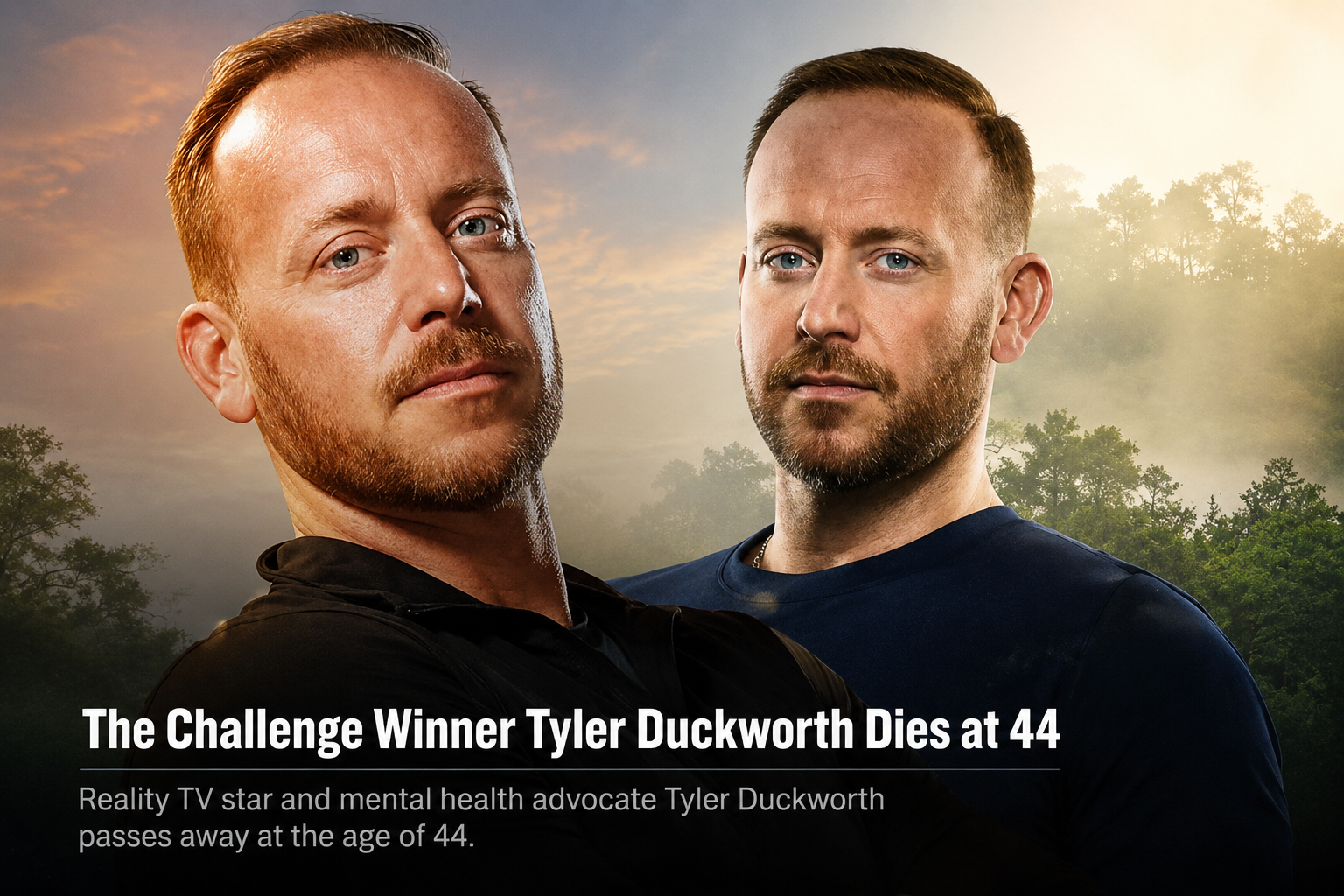The Challenge Winner Tyler Duckworth Dies At 44 In North Dakota